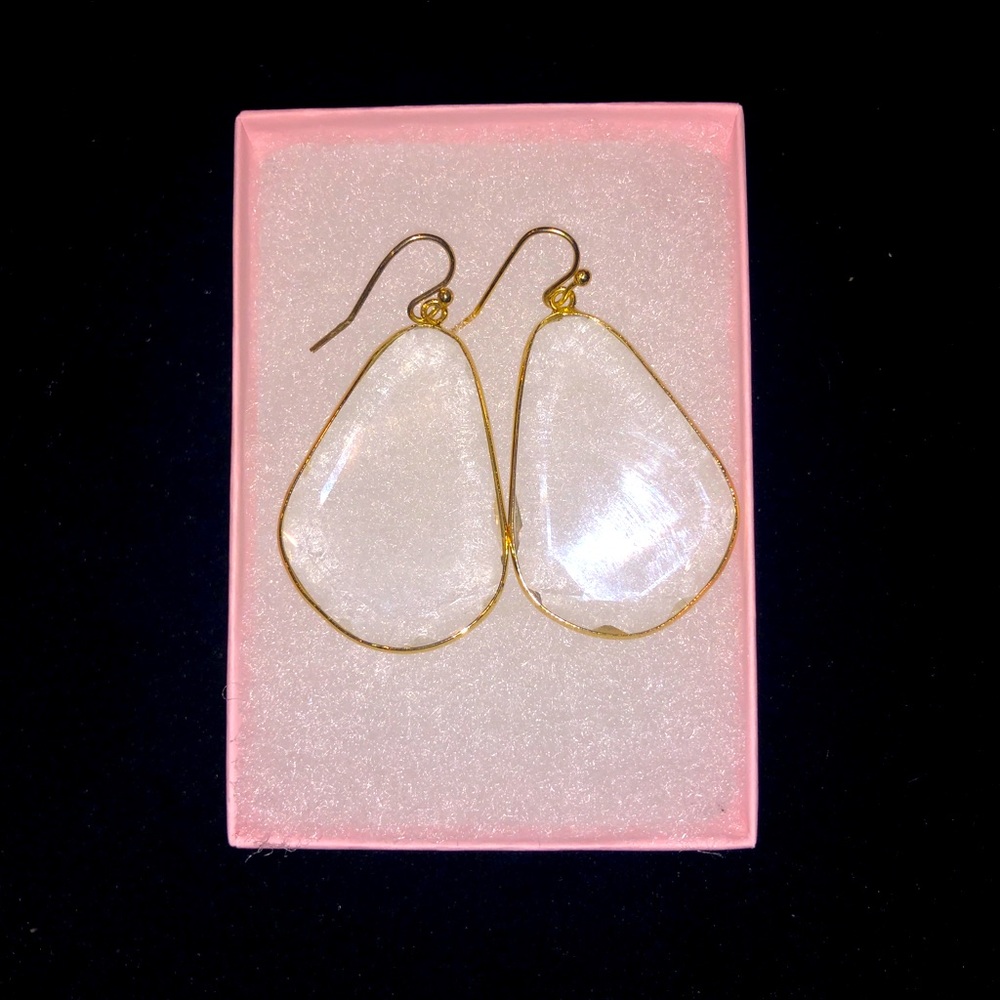 Anthropologie Crystal Earrings